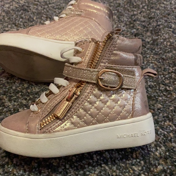 Michael Kors toddler girl shoes size 6. Used. - Picture 2 of 6